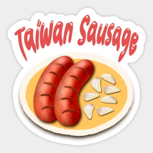 Taiwan sausage Sticker
